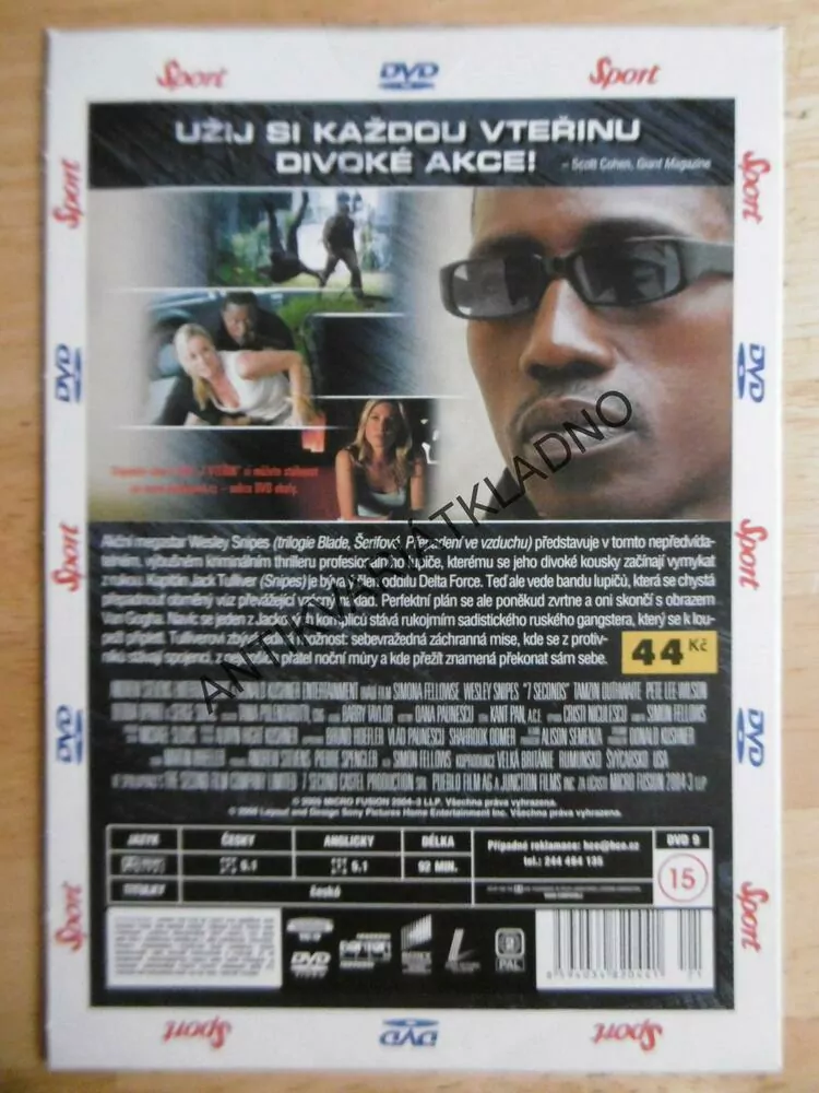 7 VTEŘIN, DVD FILM