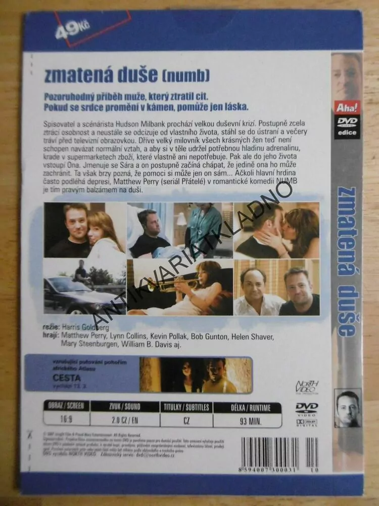 ZMATENÁ DUŠE, DVD FILM