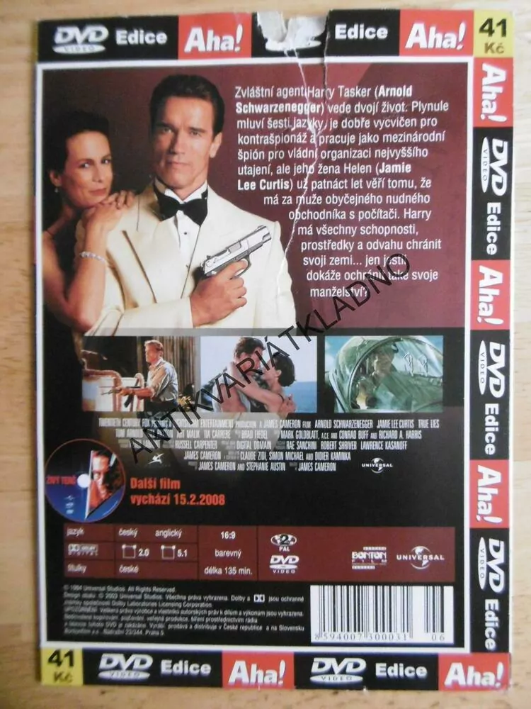 PRAVDIVÉ LŽI, DVD FILM