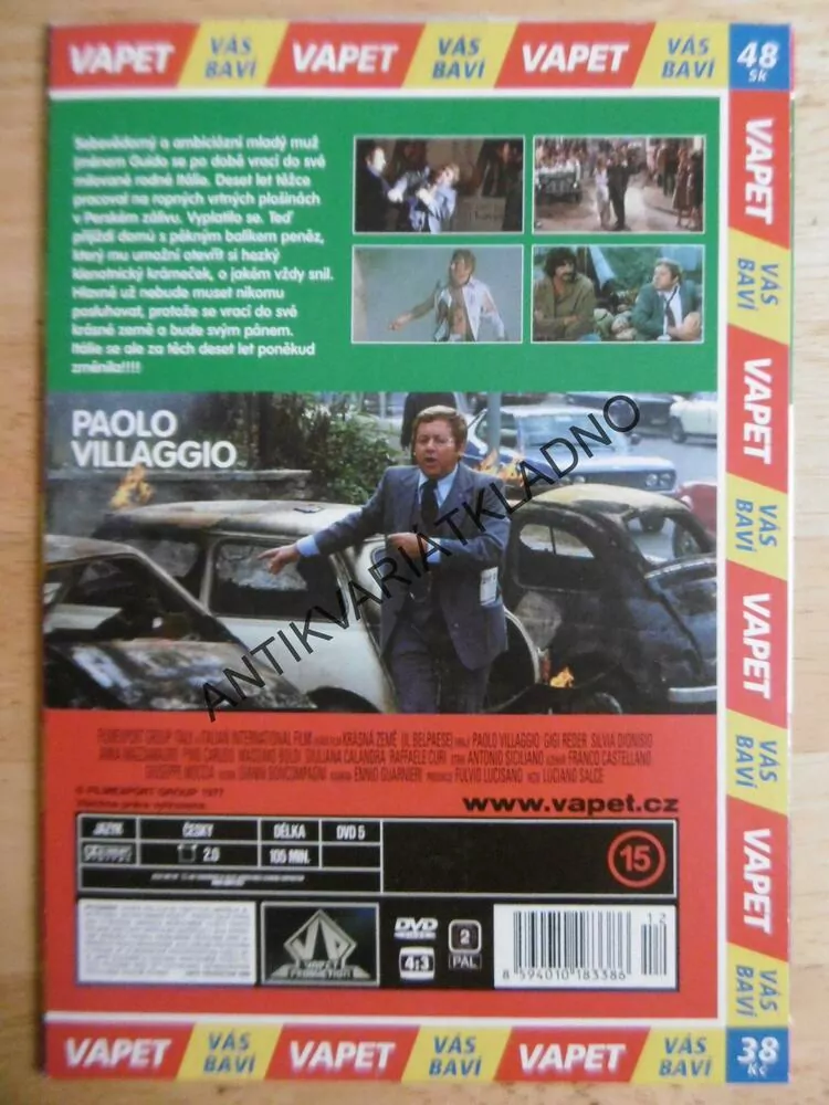 KRÁSNÁ ZEMĚ, DVD FILM
