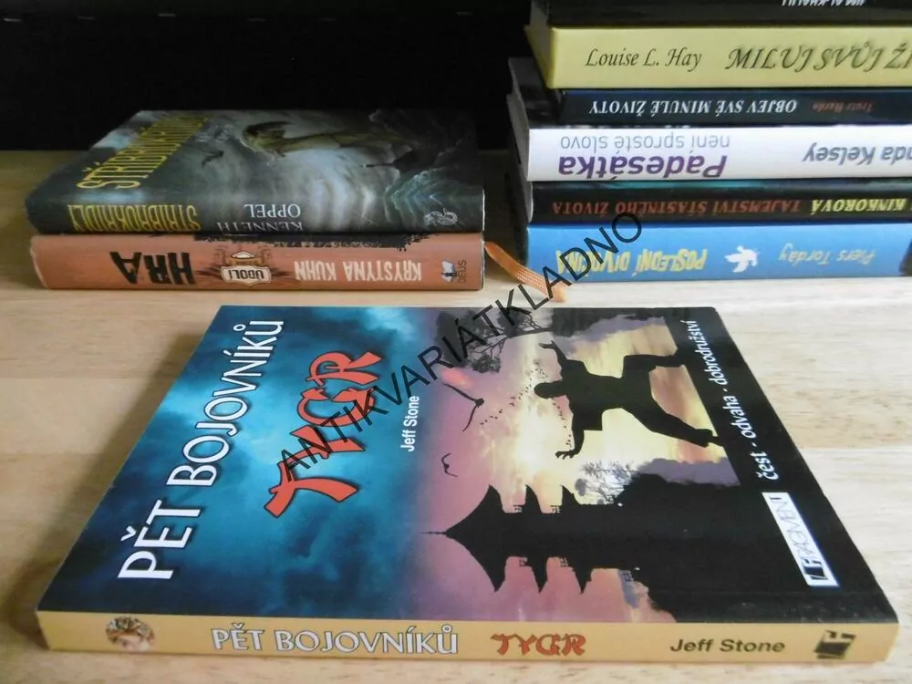 PĚT BOJOVNÍKŮ, TYGR, JEFF STONE, **an