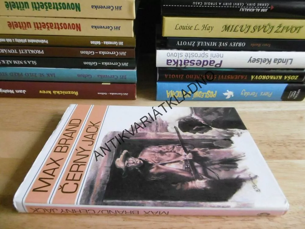 ČERNÝ JACK, MAX BRAND, JIŘÍ WOWK, **an