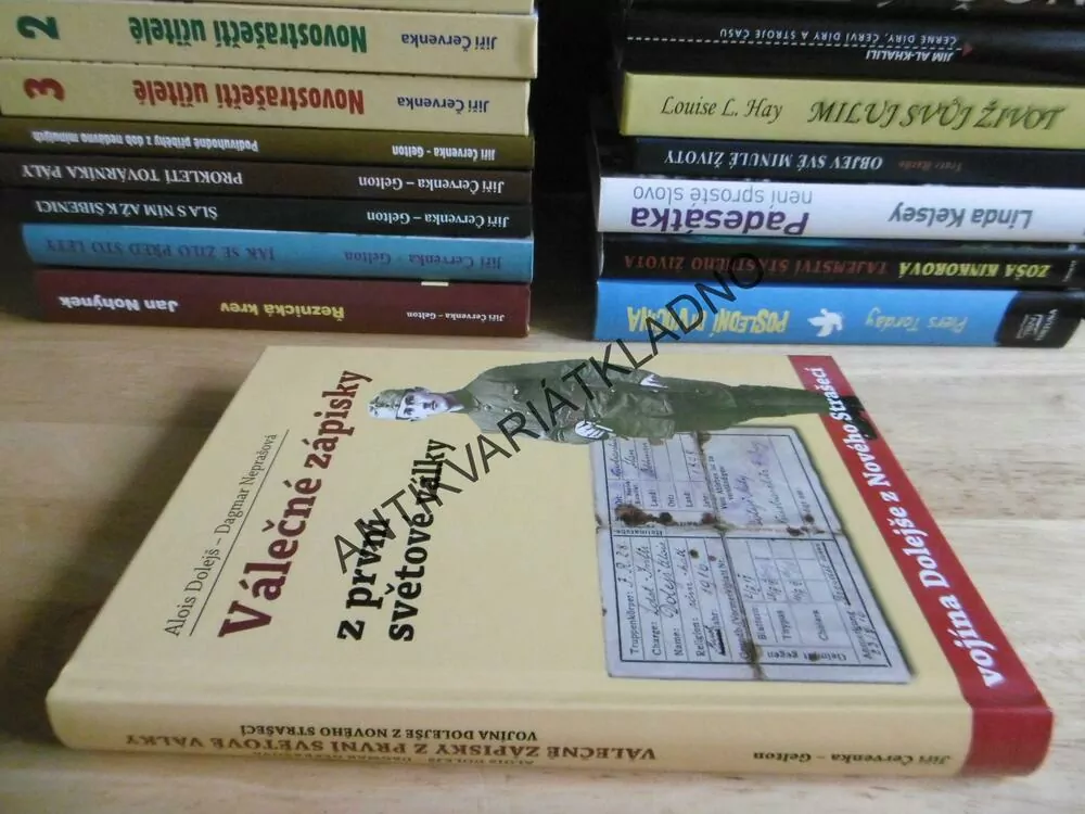 VÁLEČNÉ ZÁPISKY Z PRVNÍ SVĚTOVÉ VÁLKY VOJÍNA DOLEJŠE Z NOVÉHO STRAŠECÍ, DOLEJŠ, **an