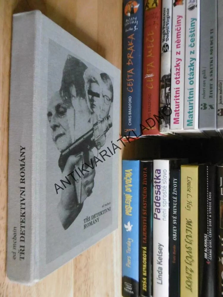 TŘIKRÁT DETEKTIVNÍ ROMÁNY, ED MCBAIN, **an