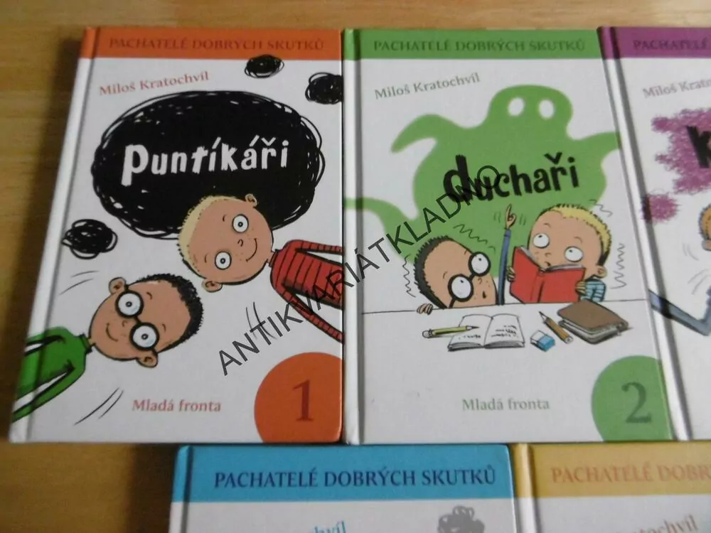 PUNTÍKÁŘI 1-5, MILOŠ KRATOCHVÍL, **an