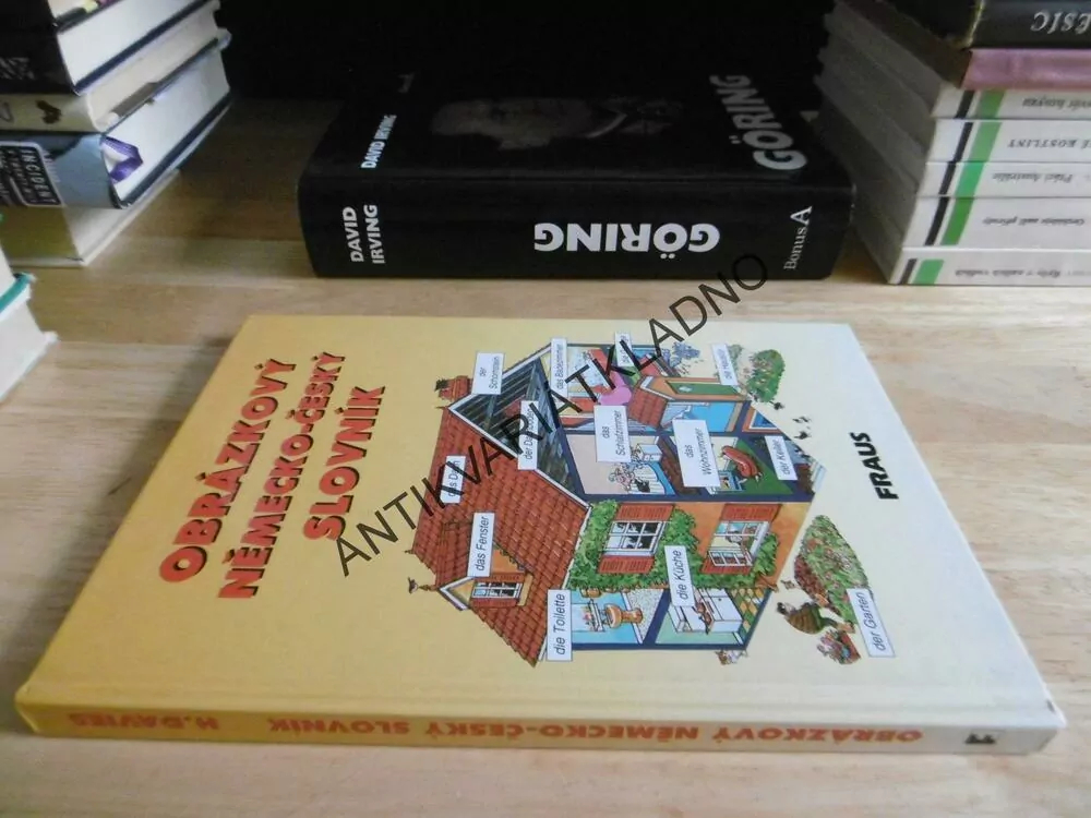 OBRÁZKOVÝ NĚMECKO-ČESKÝ SLOVNÍK, **an