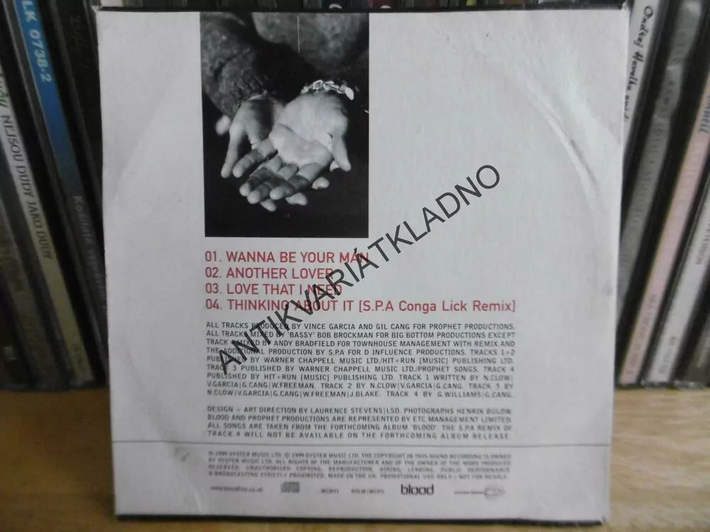 BLOOD, THE NEW FACE OF BRITISH SOUL,  CD HUDBA