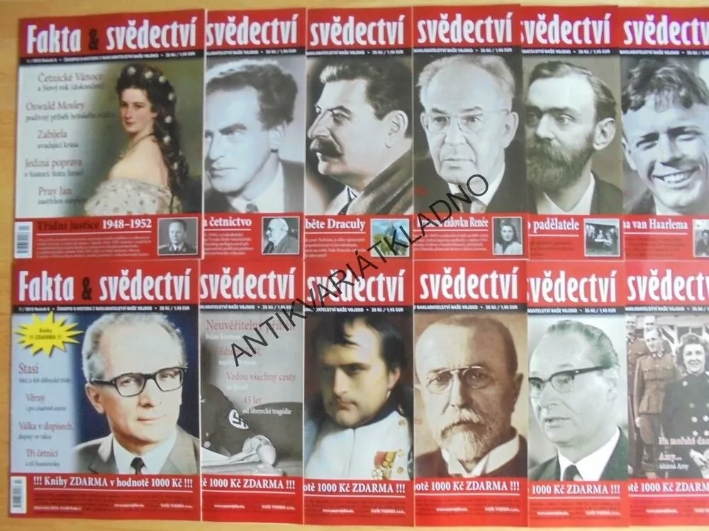 FAKTA A SVĚDECTVÍ,1-12/2013,ČASOPIS HISTORIE,VÁLKA