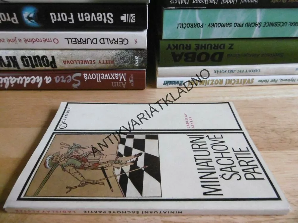 MINIATURNÍ ŠACHOVÉ PARTIE, LADISLAV ALSTER, ŠACHY