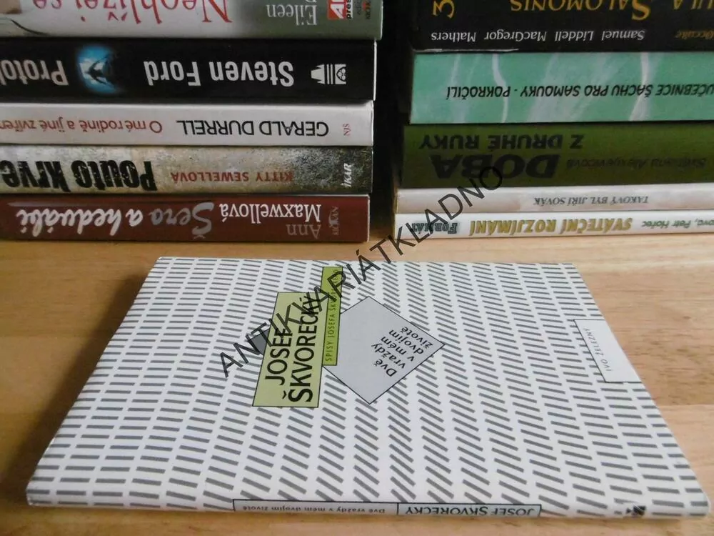 DVĚ VRAŽDY V MÉM DVOJÍM ŽIVOTĚ, SPISY, JOSEF ŠKVORECKÝ, **an