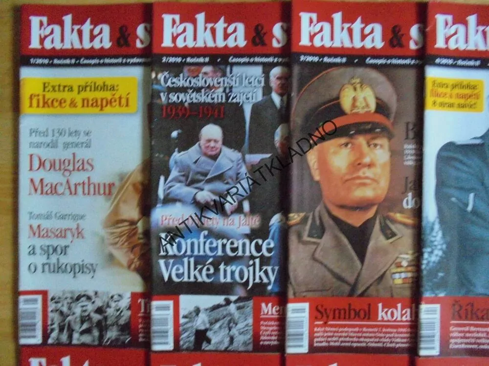 FAKTA A SVĚDECTVÍ,1-12/2010,ČASOPIS VÁLKA, ARMÁDA