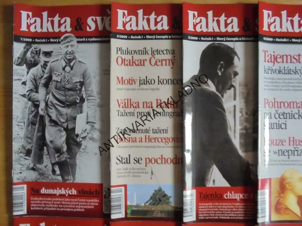 FAKTA A SVĚDECTVÍ,1-12/2009,ČASOPIS VÁLKA, ARMÁDA