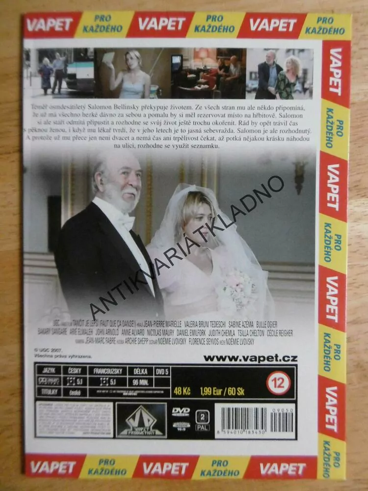 TANČIT JE LEPŠÍ, DVD FILM 