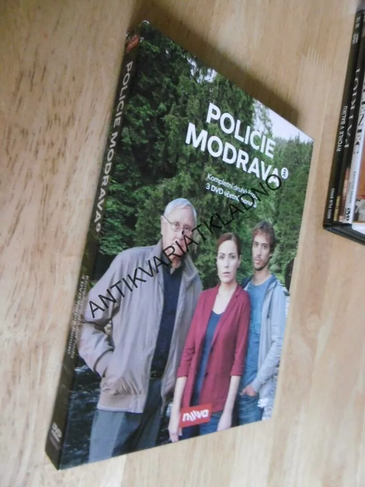 POLICIE MODRAVA, DRUHÁ ŘADA NA 3 X DVD FILM VČETNĚ BONUSŮ