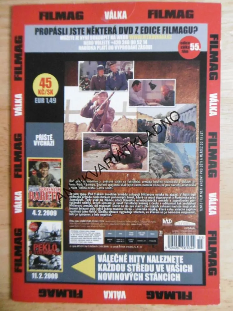 JEDINÁ CESTA, DVD FILM