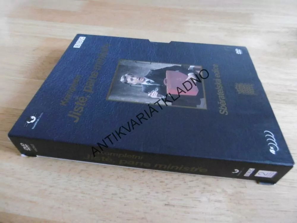 JISTĚ, PANE MINISTŘE, KOMPLETNÍ, SBĚRATELSKÁ EDICE, 3 X DVD FILM