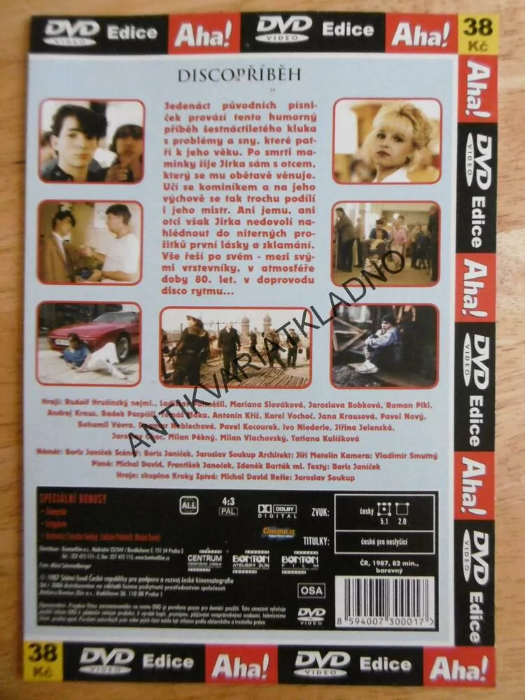 DISKOPŘÍBĚH, DVD FILM ČR