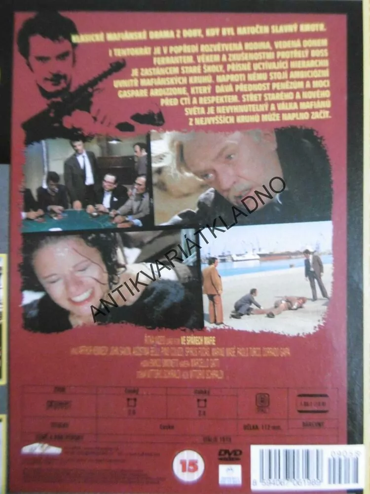 VE SPÁRECH MAFIE, DVD FILM 