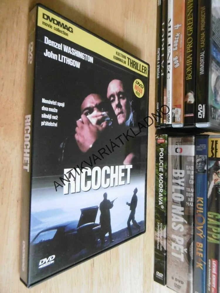 RICOCHET,  DVD FILM 