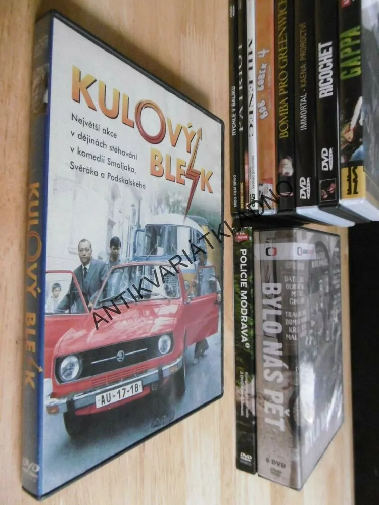 KULOVÝ BLESK, DVD FILM 