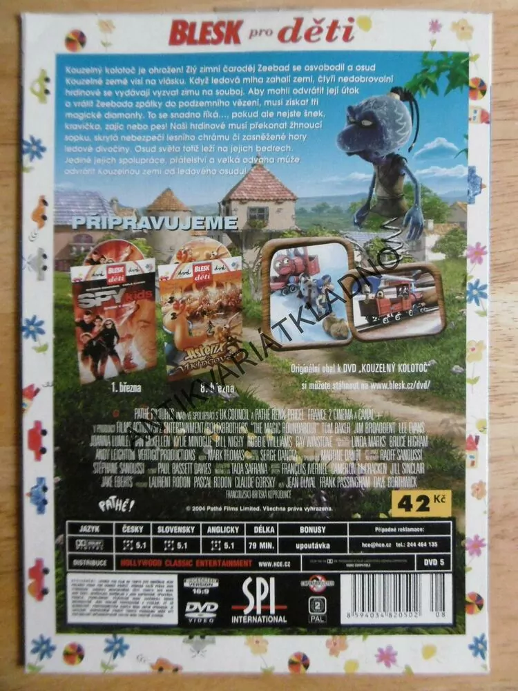 KOUZELNÝ KOLOTOČ, DVD FILM 