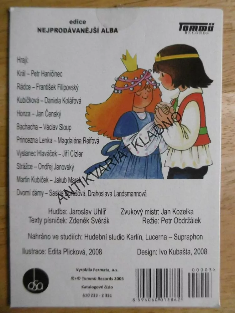 PRINCOVÉ JSOU NA DRAKA, CD