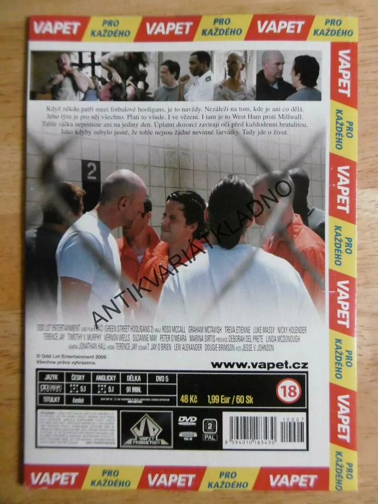 RVÁČI, DVD FILM 