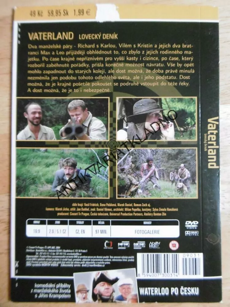 VATERLAND,KAREL RODEN, DVD FILM