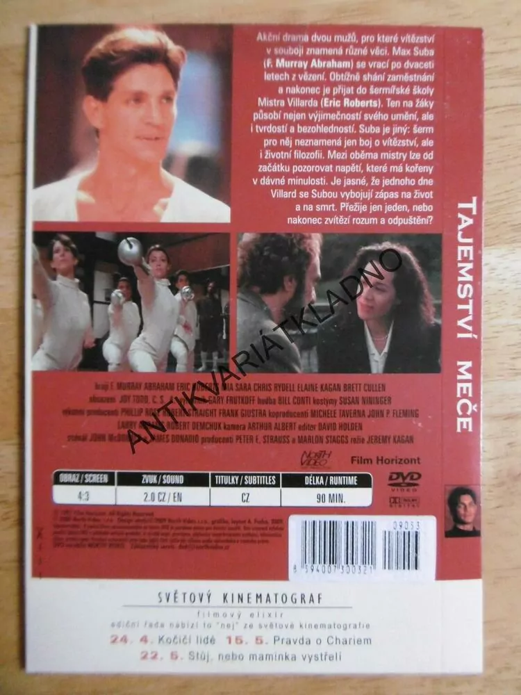 TAJEMSTVÍ MEČE, DVD FILM