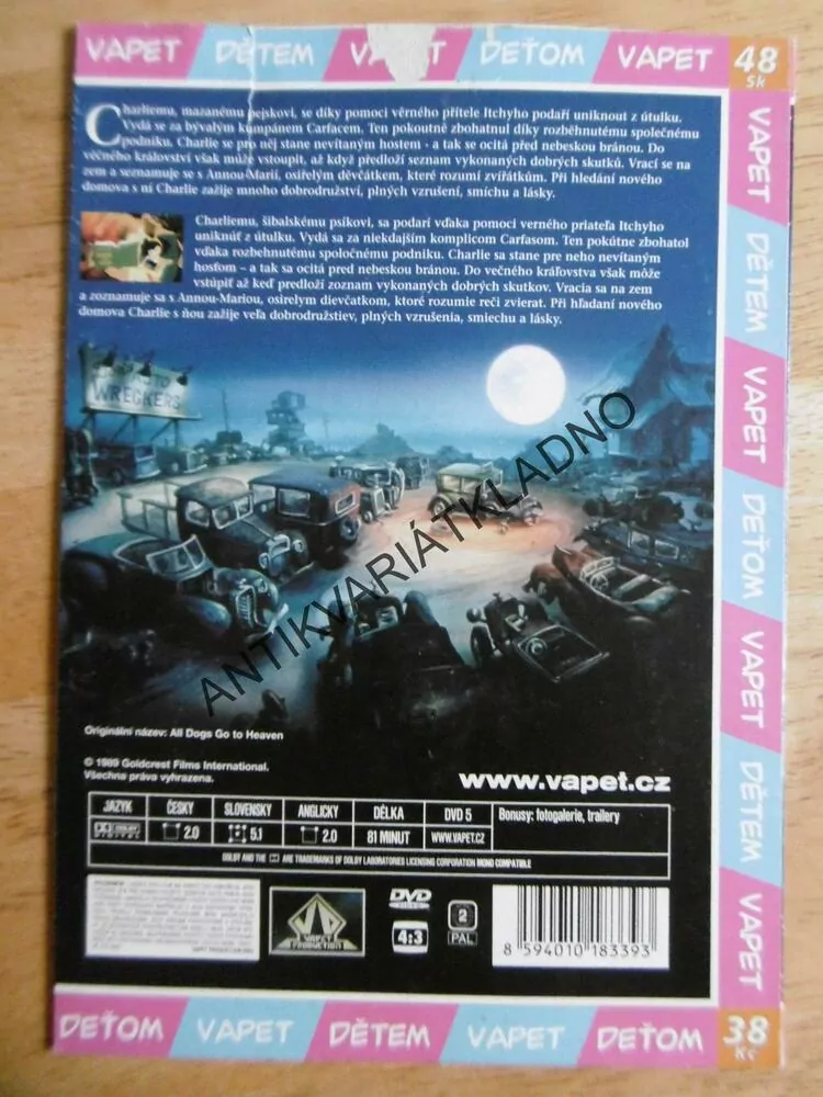 CHARLIE, DVD FILM