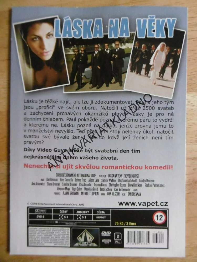 LÁSKA NA VĚKY, DVD FILM