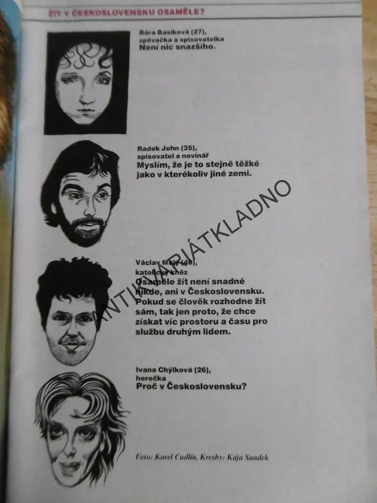 TY A JÁ, 8/90, ČASOPIS, SAUDEK