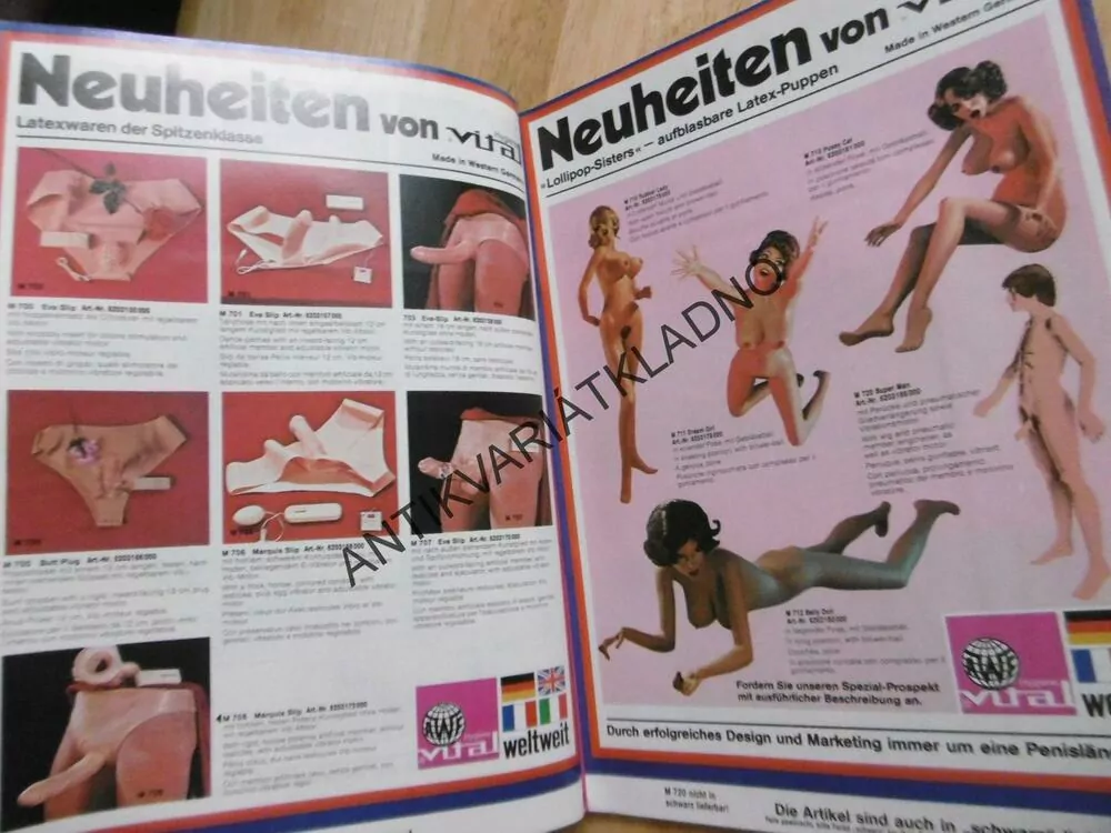 KATALOG ZBF- EROTICKÉ POMŮCKY, ODĚVY,AJ. 1993