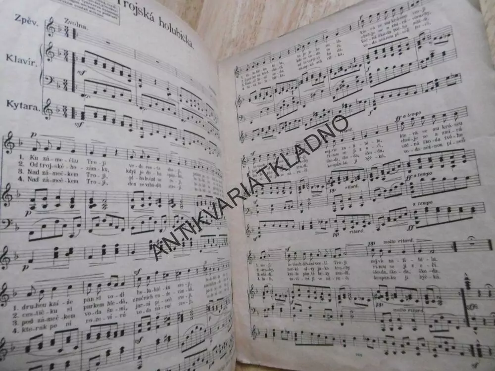 STAROPRAŽSKÉ PÍSNIČKY, KAREL HAŠLER, TEXTY, 1 ks, ZPĚVNÍK
