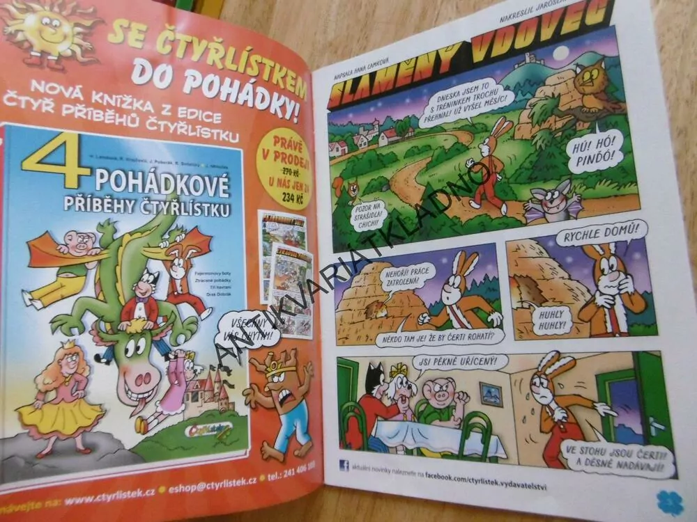 ČTYŘLÍSTEK 691 - SLAMĚNÝ VDOVEC