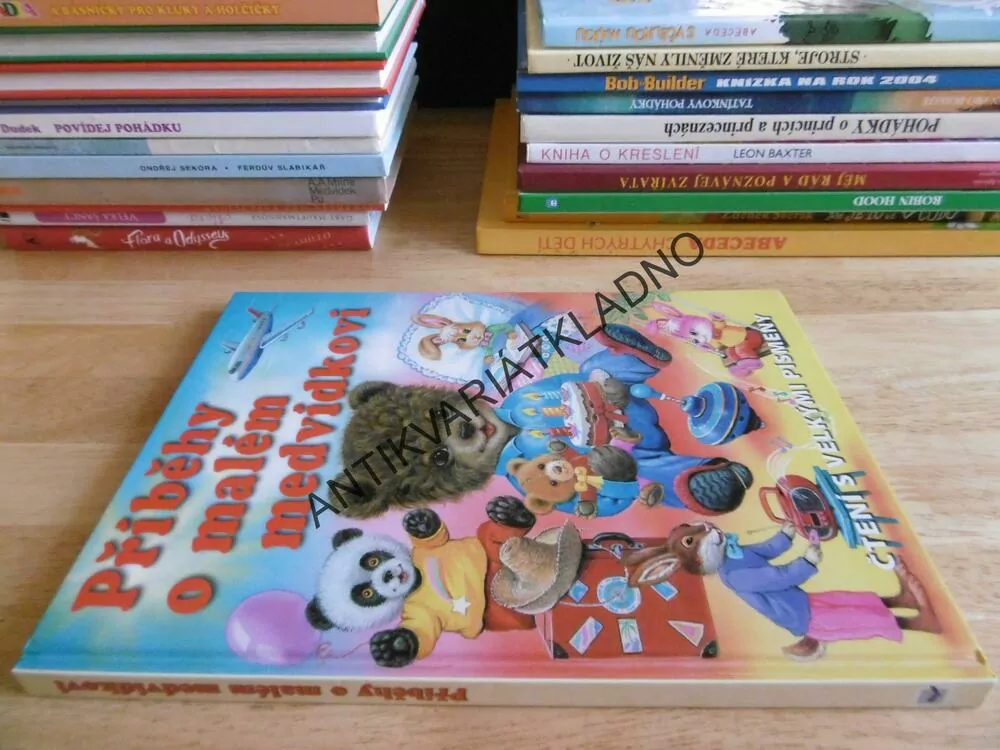PŘÍBĚHY O MALÉM MEDVÍDKOVI, ČTENÍ S VELKÝMI PÍSMENY, **an