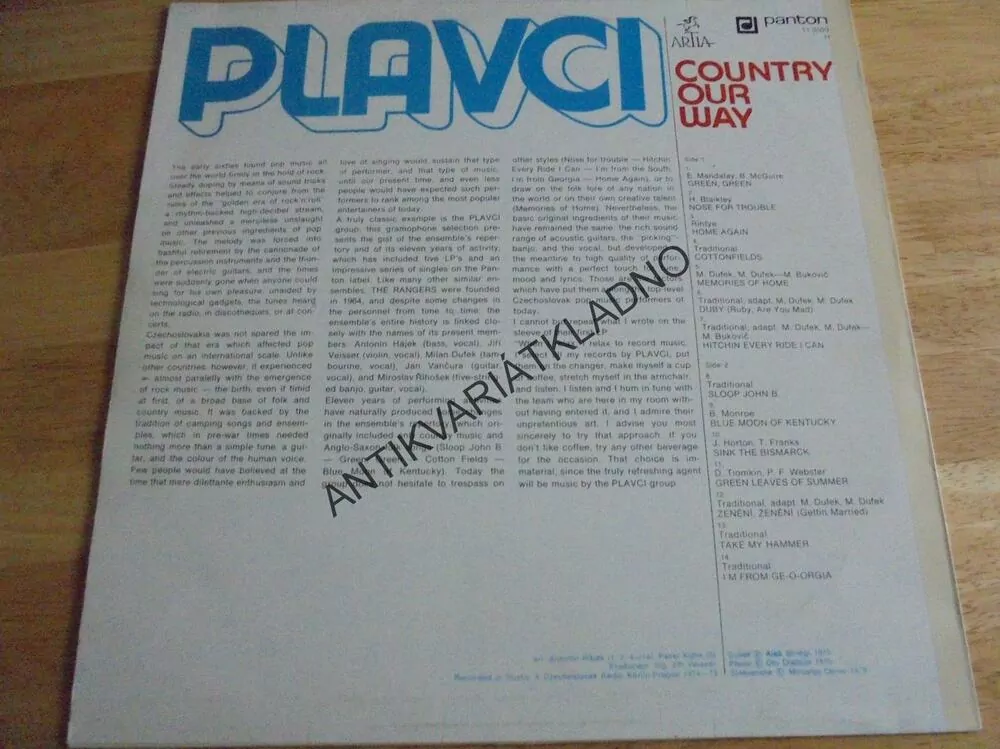GRAMODESKA - PLAVCI COUNTRY OUR WAY