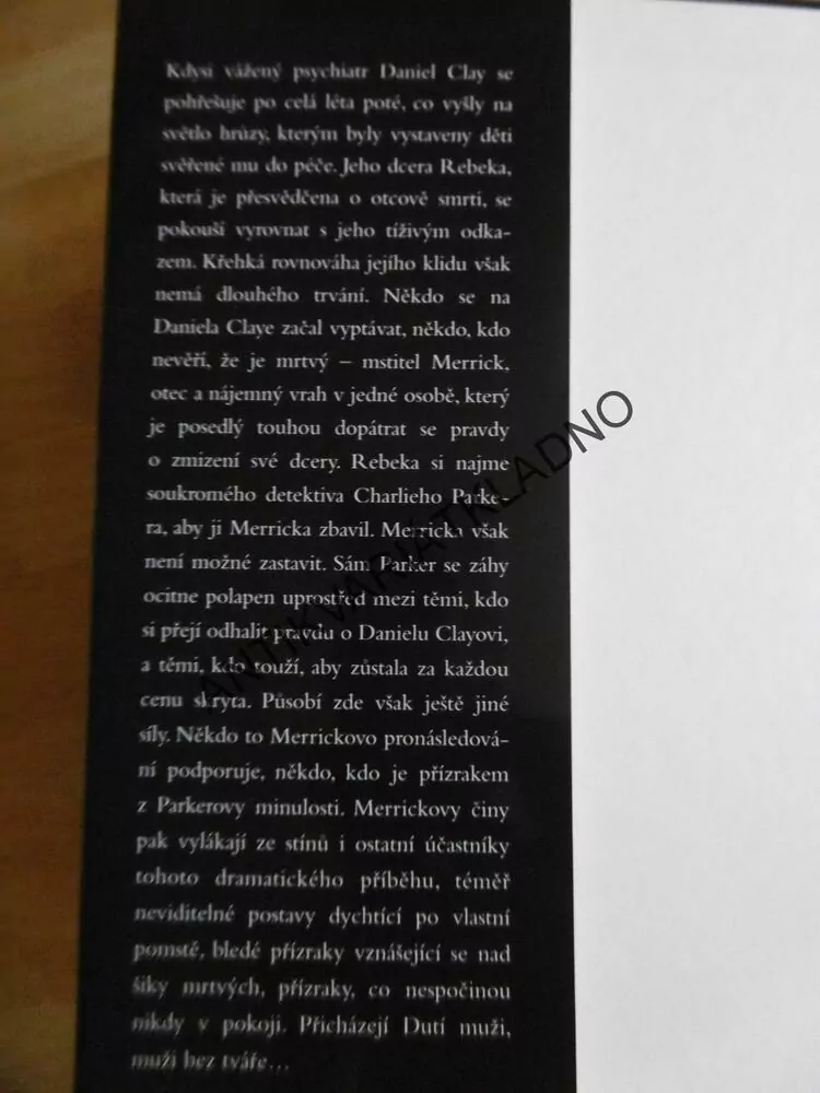 NEODPOČÍVEJ V POKOJI, JOHN CONNOLLY, **an