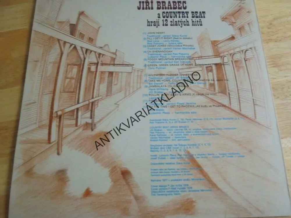 GRAMODESKA - JIŘÍ BRABEC, COUNTRY BEAT,