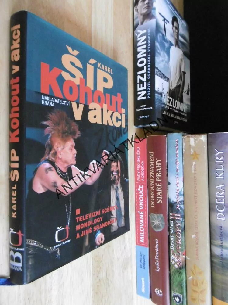 KAREL ŠÍP, KOHOUT V AKCI, SCÉNKY, MONOLOGY, JINÉ SRANDIČKY, **an