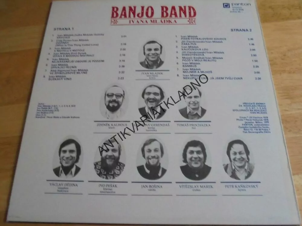 GRAMODESKA - EJ, MLHOŠU, BANJO BAND IVAN MLÁDEK