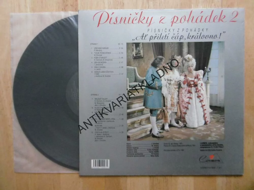 PÍSNIČKY Z POHÁDEK 2., AŤ PŘILETÍ ČÁP, KRÁLOVNO, ZMOŽEK, BOROVEC, BARTOŠOVÁ, ČERNOCH, BARTOŠOVÁ
