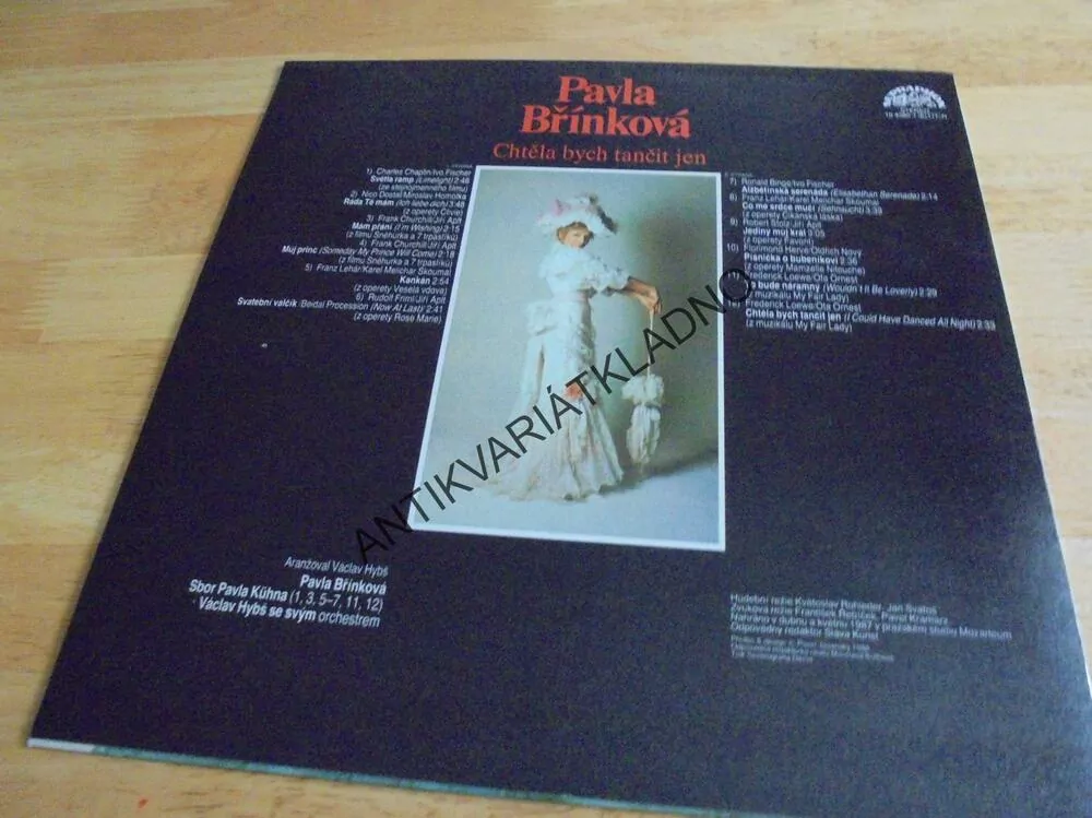 GRAMODESKA - PAVLA BŘÍNKOVÁ,CHTĚLA BYCH TANČIT JEN