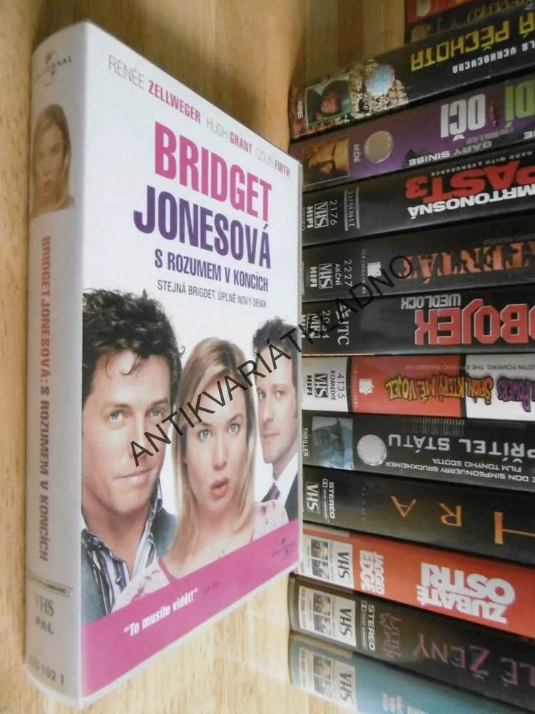 BRIDGET JONESOVÁ, S ROZUMEM V KONCÍCH, VHS