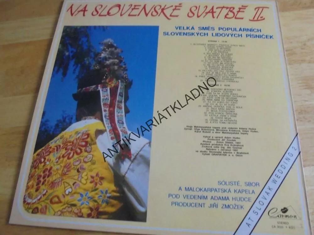 GRAMODESKA - NA SLOVENSKÉ SVATBĚ 2,LIDOVKY, ZMOŽEK