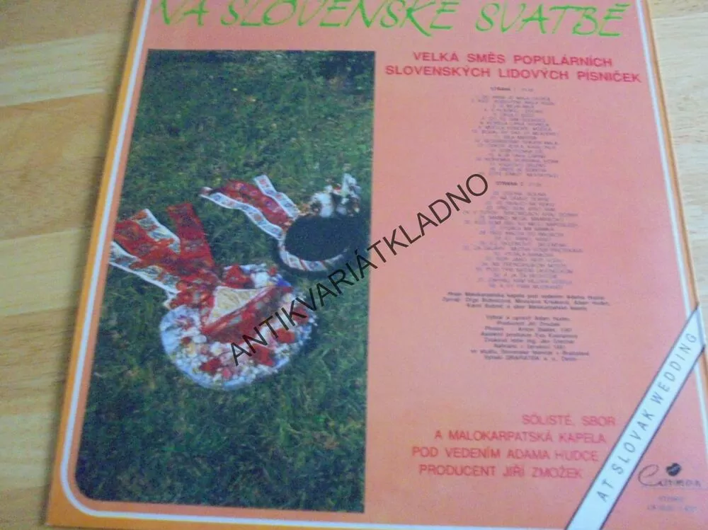 GRAMODESKA - NA SLOVENSKÉ SVATBĚ, LIDOVKY, ZMOŽEK