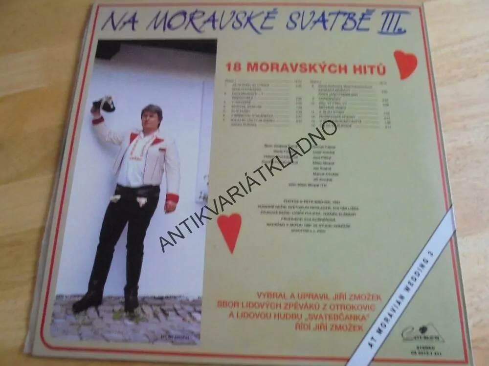 GRAMODESKA - NA MORAVSKÉ SVATBĚ 3, LIDOVKY, ZMOŽEK