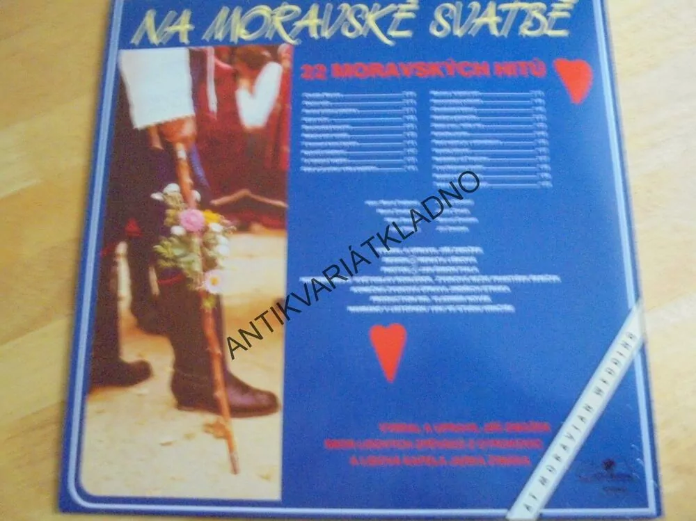 GRAMODESKA - NA MORAVSKÉ SVATBĚ ., LIDOVKY, ZMOŽEK