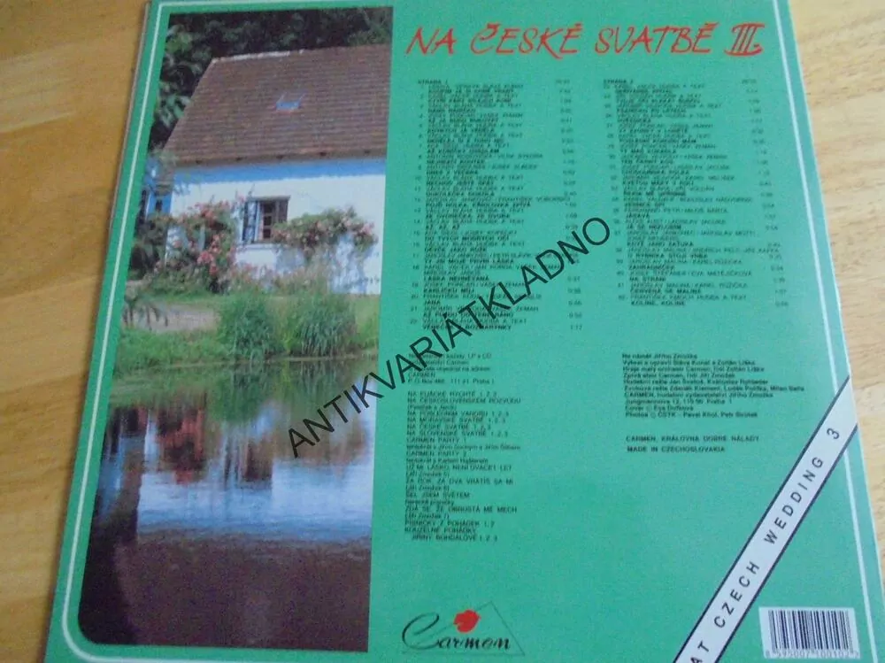 GRAMODESKA - NA ČESKÉ SVATBĚ 3., LIDOVKY, ZMOŽEK