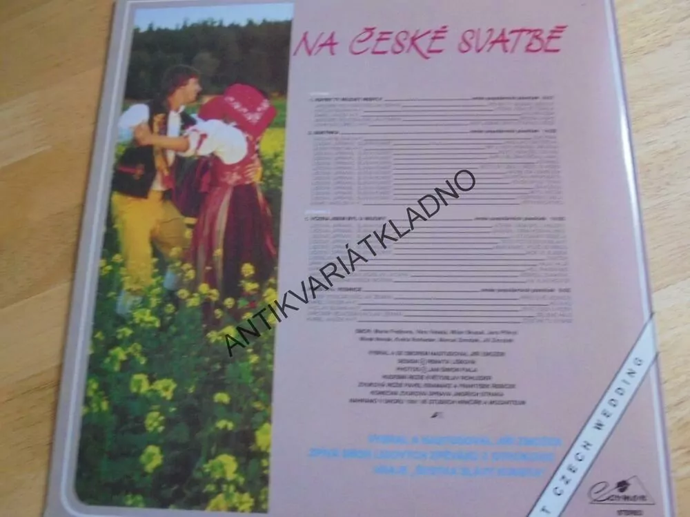 GRAMODESKA - NA ČESKÉ SVATBĚ, LIDOVKY, ZMOŽEK